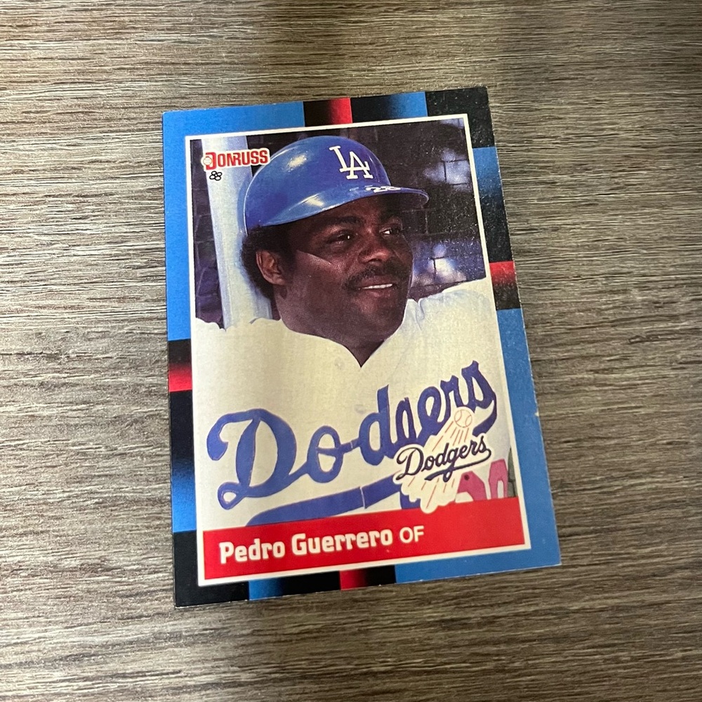 💥 Pedro Guerrero 1988 Donruss #278 Los Angeles Dodgers Baseball Card
